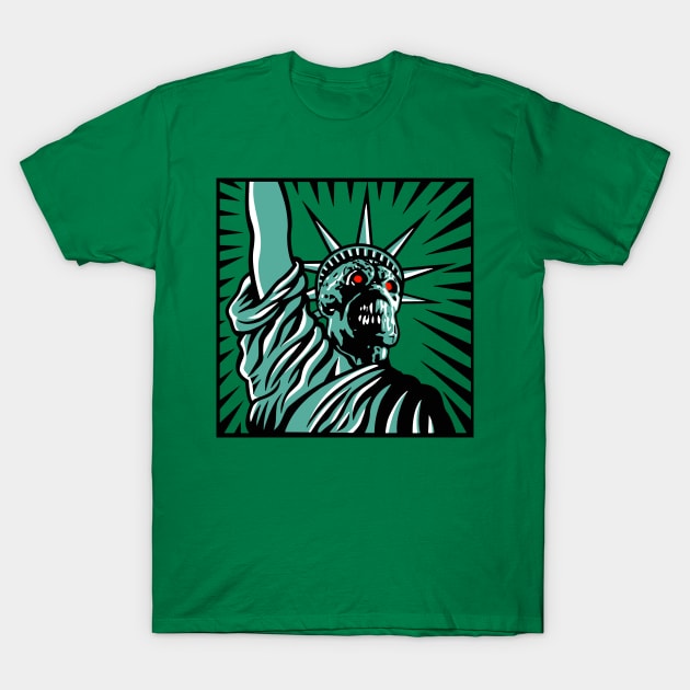 Martian Liberty without background T-Shirt by Uwantmytees